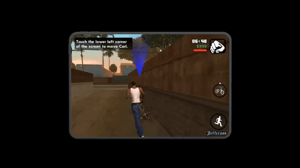 Tested GTA San Andreas Mod APK gameplay on mobile