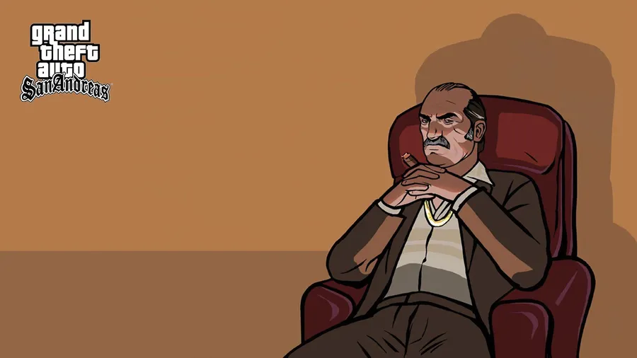 GTA San Andreas PC Salvatore Leone Artwork